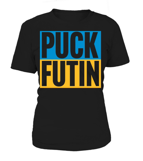 puck futin logo design Women's T-Shirt