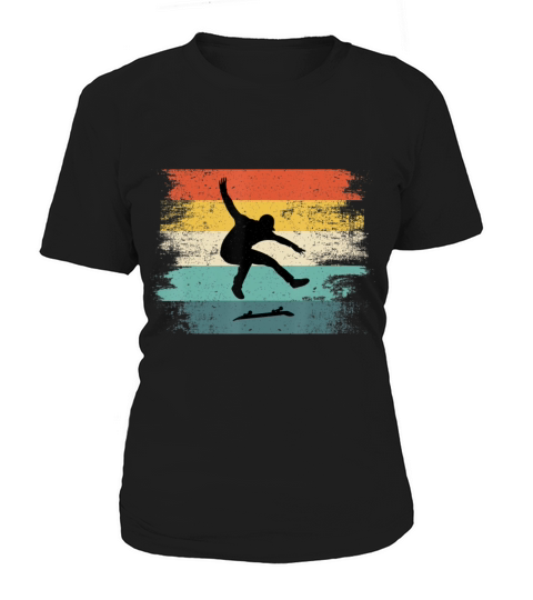 Skateboarder Gifts Vintage Skater Retro Women's T-Shirt