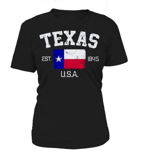 Vintage Texas Austin Est 1845 Souvenir Women's T-Shirt