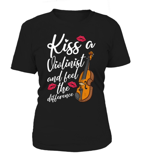 Violin Kiss A Violinist And Music Note Violinist Women's T-Shirt