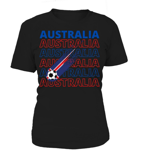 World Australia Soccer Vintage Women's T-Shirt