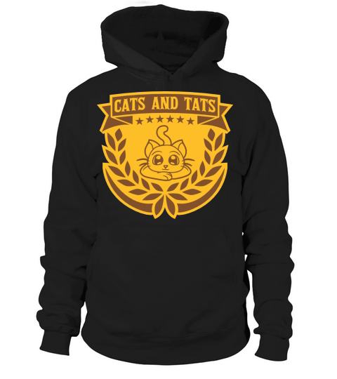 cats and tats quote Hoodie Unisex