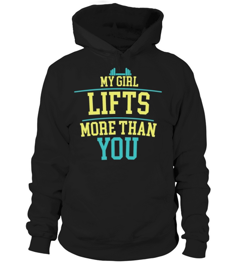 Couples Wife Girlfriend Lifting Funny Quotes Gift Hoodie Unisex