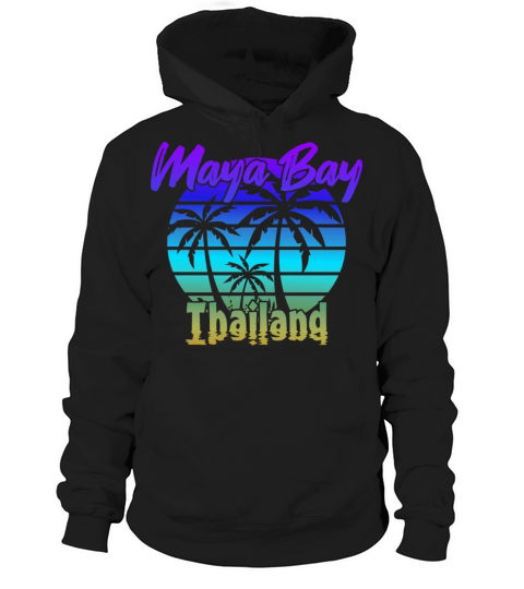 Vintage Mayan Bay Thailand Hoodie Unisex