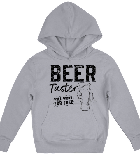 Beer taster works for free Kids Hoodie
