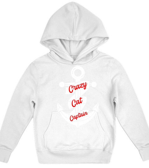 Crazy Catamaran Captain Sailing Sailor Kids Hoodie