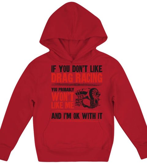 Drag Racing Race Car Vintage If Kids Hoodie