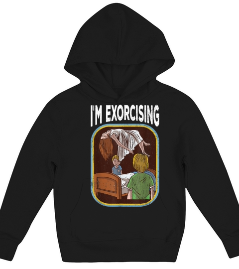 Horror Movies Horror Movie Vintage Nostalgia T Shi Kids Hoodie