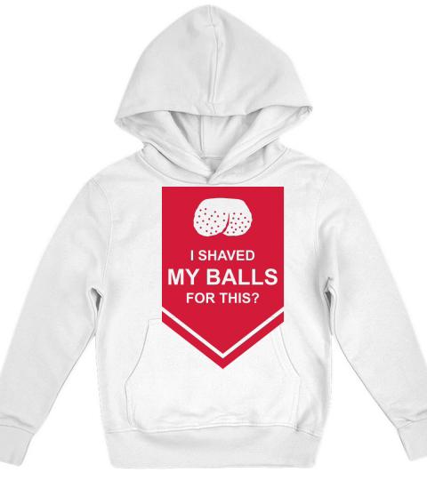 I shaved my balls Kids Hoodie