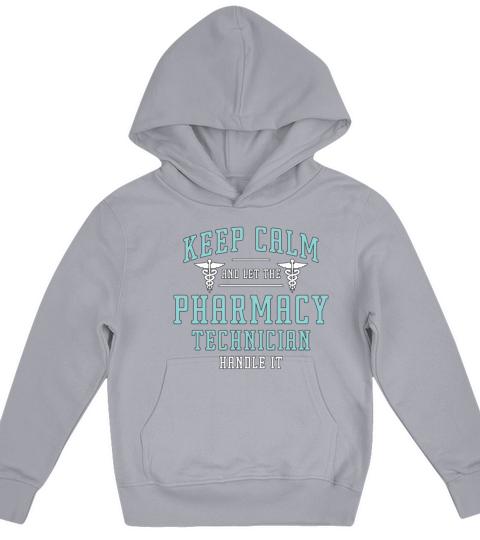 Pharmacy Technician Keep Calm And Loves Medication Kids Hoodie