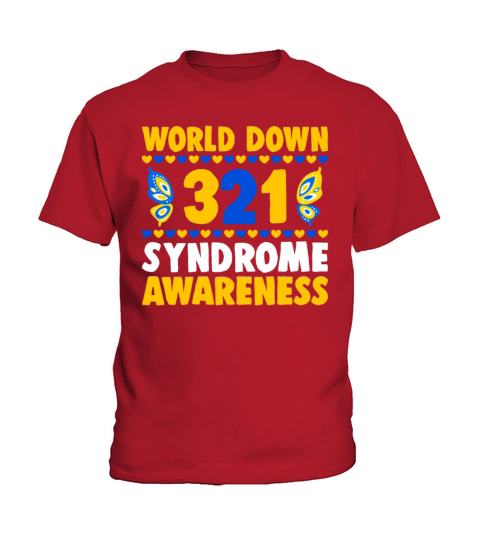 321 World Down Syndrome Awareness Kids T-Shirt