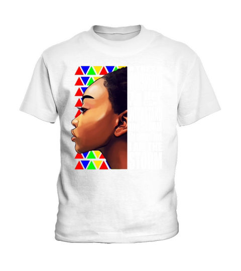 Africa Woman Black History Month Powerful Quotes Kids T-Shirt