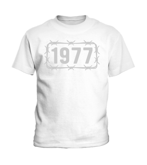 Birthday Vintage 1977 Barbed Wire Kids T-Shirt