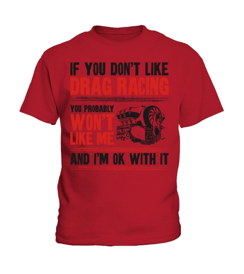 Drag Racing Race Car Vintage If Kids T-Shirt