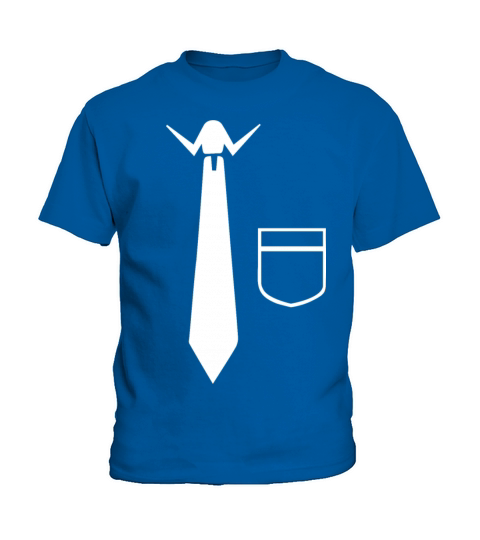 Gentlemen Tie Pocket Formal Funny T shirt Design Kids T-Shirt