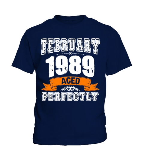 January 1989 Vintage Birthday Present Kids T-Shirt