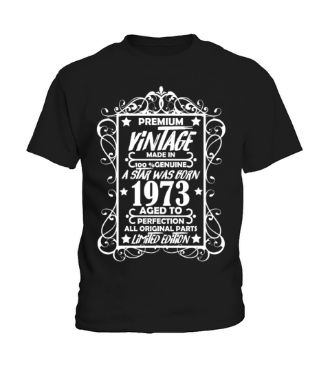 Premium Vintage 1973 Kids T-Shirt
