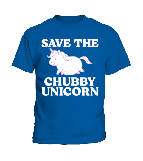 Save The Chubby Unicorns Tee Kids T-Shirt