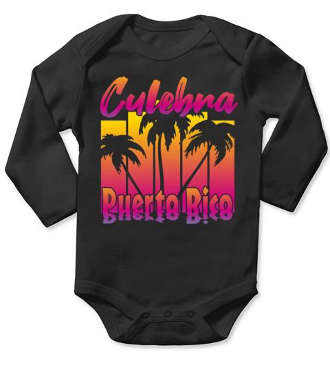 Culebra Puerto Rico Long Sleeve Baby One-Piece