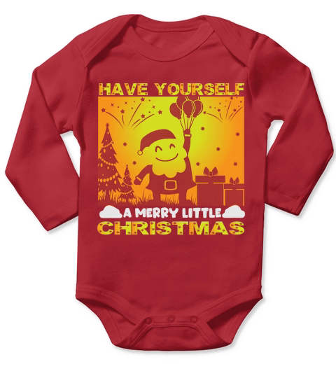 Have yourself a merry little christmas shirt Long Sleeve Baby One-Piece