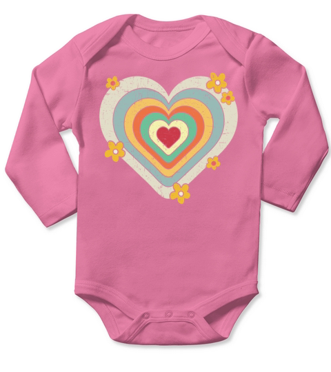 National Retro Day Vintage Old Classic 80s 90s Long Sleeve Baby One-Piece