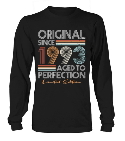 30th birthday vintage 1993 original since 1993 Long sleeved Unisex