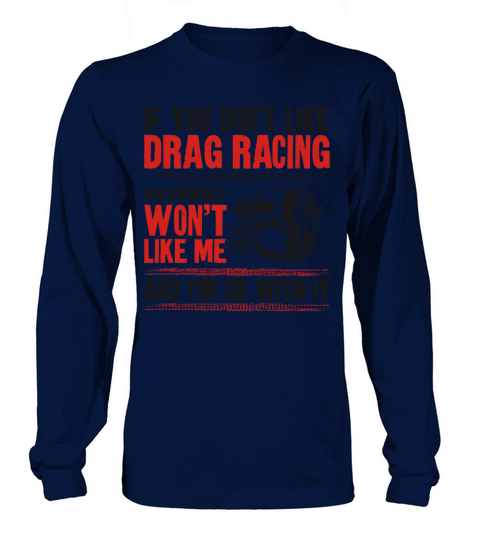 Drag Racing Race Car Vintage If Long sleeved Unisex