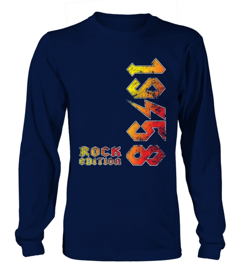 Geburtstag Rock Edition 1958 Long sleeved Unisex