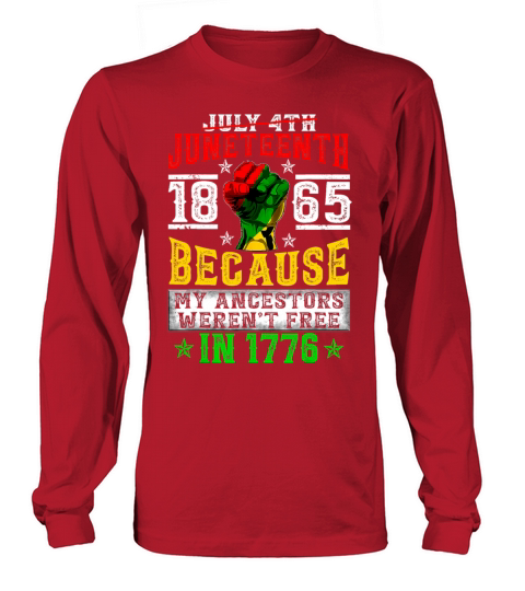 Juneteenth Black History Pride African Cool Long sleeved Unisex