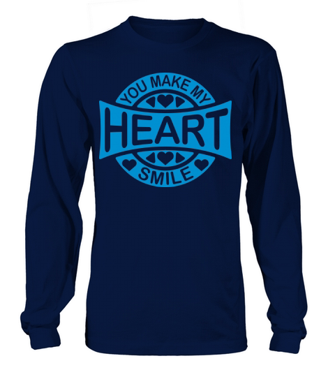 make my heart smile Long sleeved Unisex