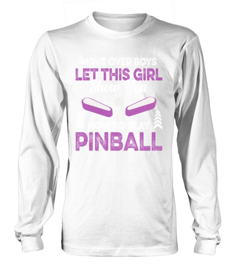 Pinball Machines Retro Vintage Arcade Game Lovers Long sleeved Unisex
