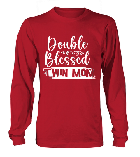 Womens Twin Mama Twin Mom to Be Pregnancy Long sleeved Unisex
