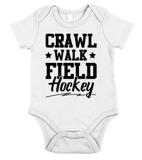 field field hockey sport Short Sleeve Baby One-Piece