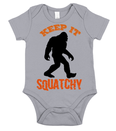Keep it Squatchy Short Sleeve Baby One-Piece