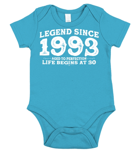 Legend Since 1993 30 Year of Perfection - 30th Short Sleeve Baby One-Piece