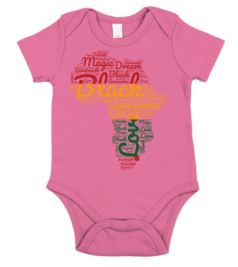 Pride Black History Mounth Proud African American Short Sleeve Baby One-Piece