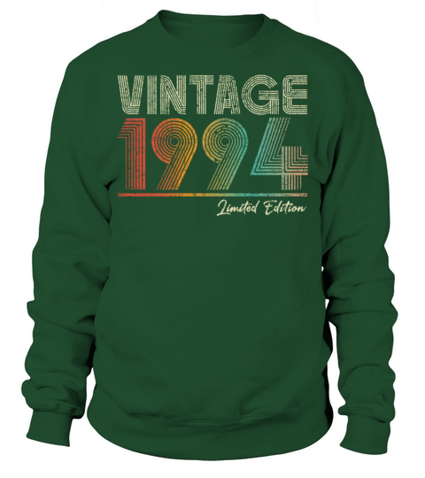 29 Years Old Vintage 1994 29th Birthday Gifts Sweatshirt Unisex