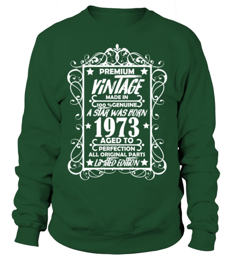 Premium Vintage 1973 Sweatshirt Unisex