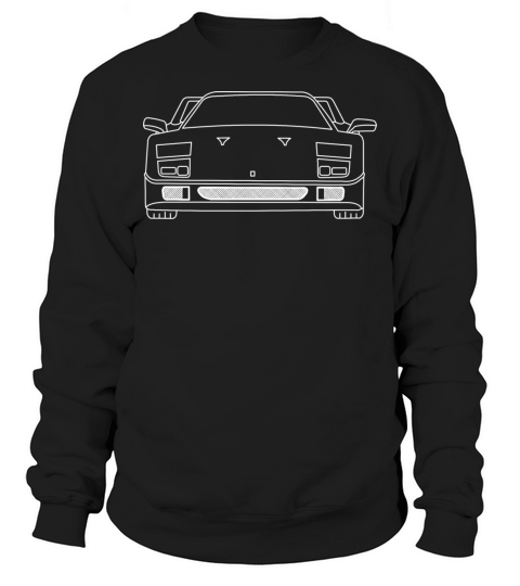 Sportscar - F40 automobile Sweatshirt Unisex