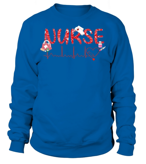 Stethoscope Nurse Life Valentines Day 20221996 Sweatshirt Unisex