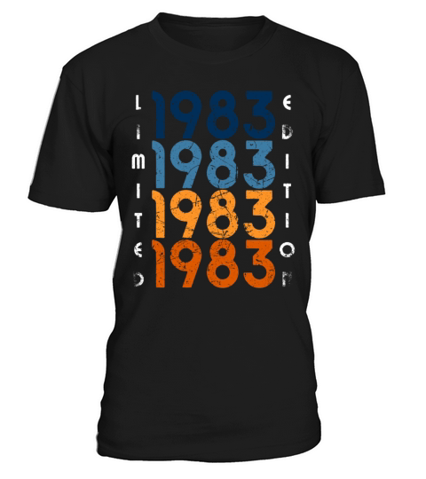40 Years Vintage 1983 Retro 40th Birthday T-Shirt Unisex