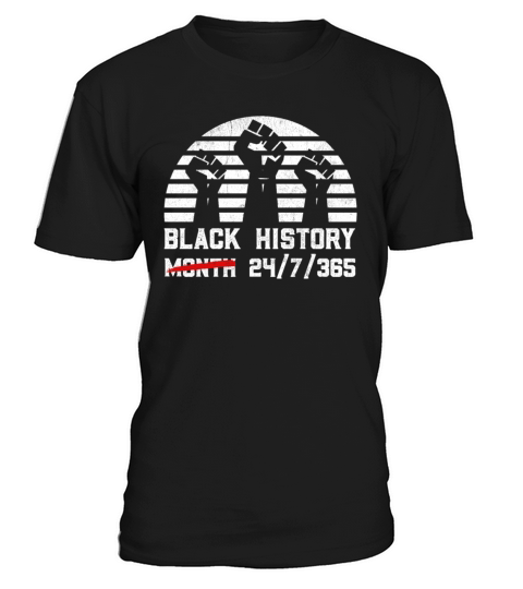 Black History Month USA Black History African T-Shirt Unisex