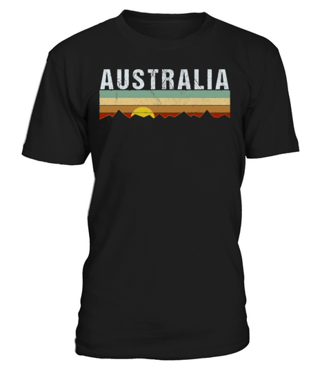 Retro Vintage Australia T-Shirt Unisex
