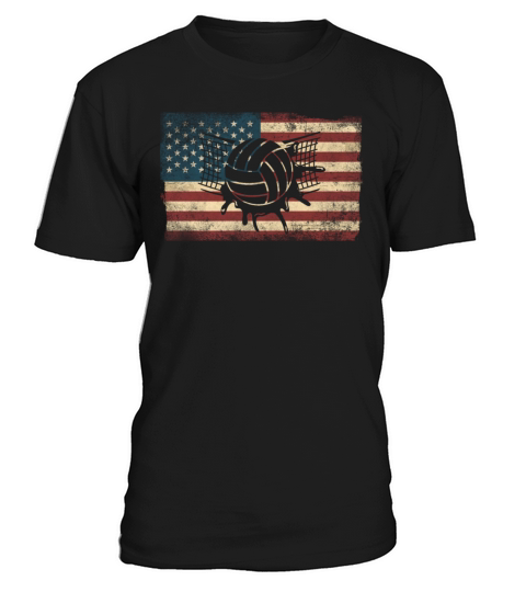 Water Polo American Flag Vintage T-Shirt Unisex