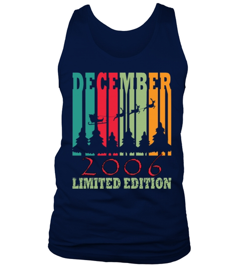 2006 vintage born in December gift Tank Top Unisex