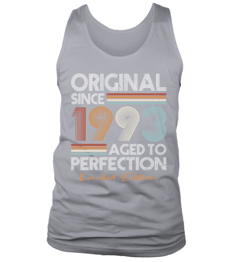 30th birthday vintage 1993 original since 1993 Tank Top Unisex
