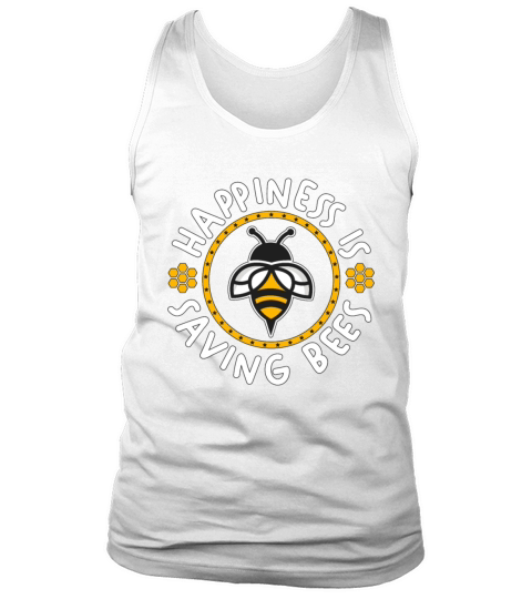 Beekeeping Happiness Is Saving Apiarist Beekeeper Tank Top Unisex
