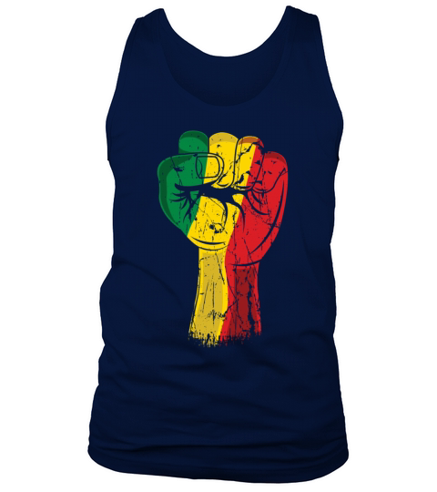 Black Fist Movement Pride Black History Month Tank Top Unisex