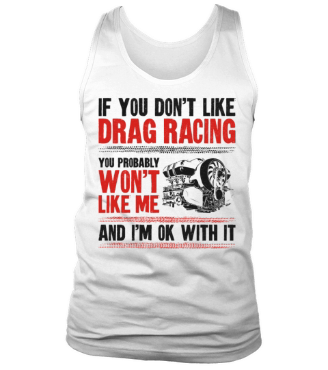 Drag Racing Race Car Vintage If Tank Top Unisex