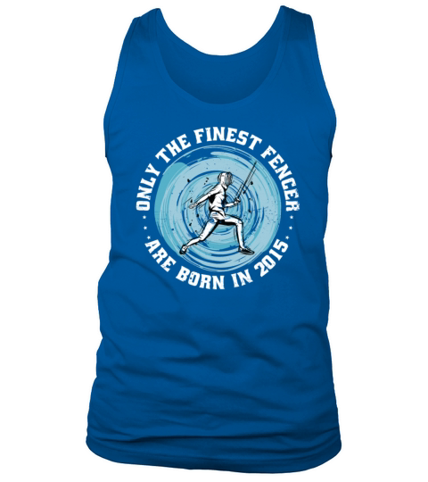 Fencers born in 2015 Birthday Vintage Tank Top Unisex